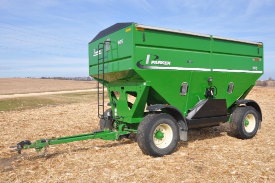 Parker 605 gravity wagon