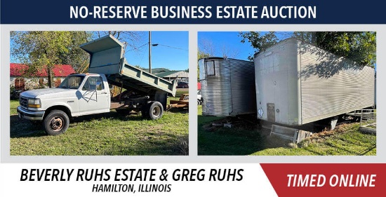 No-Reserve Business Estate Auction - Ruhs