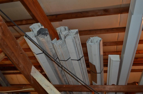 Nice selection of guttering in loft