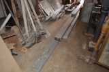 (4) Alum. Concrete screed boards, various lengths