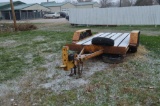1974 Dynaweld 14 ft. x 6 1/2 ft. flatbed utility trailer