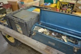 (3) Containers of faucet parts and fittings