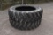 (2) Firestone 480/80R50 tires