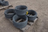 (3) Pallets of high tensile electric fence wire