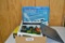 Flat of John Deere tractors and farm related toys