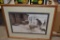Farm print of sheep in frame