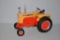Case 1030 wooden toy tractor, hand carved by Charles McLaughlin of Alpha, Illinois