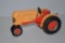 Case 300 wooden toy tractor, hand carved by Charles McLaughlin of Alpha, Illinois