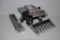 Gleaner R62 1/16 scale toy combine w/ heads