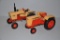Case 1270 & 1030 1/16 scale toy tractors