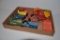 Flat of assorted farm toys - approx. 1/32 scale