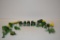 Flat of 1/64th Scale John Deere Toys