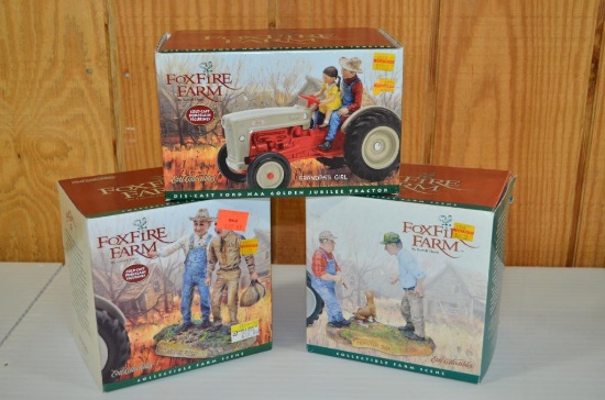 Fox Fire Farm Figurine tractors