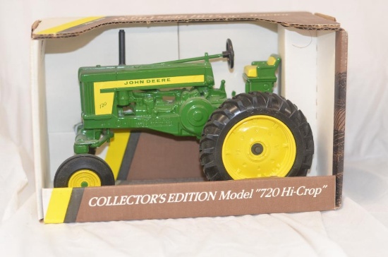 Ertl 1/16 scale John Deere 1957 Model "720 Hi-Crop" tractor