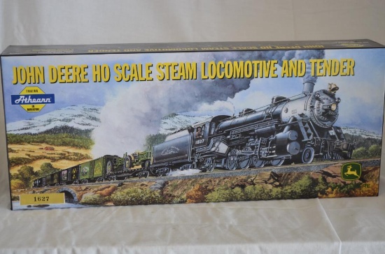 Athearn John Deere HO Scale Steam Locomotive & Tender