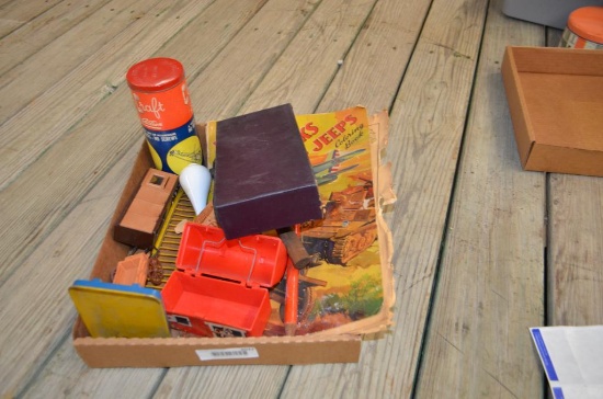 Vintage toys & books