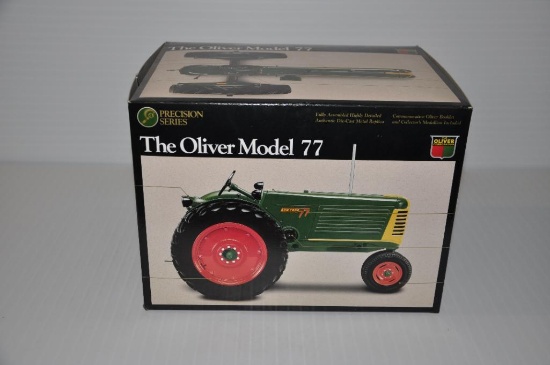 Ertl Precision Olive 77 1/16 scale toy tractor