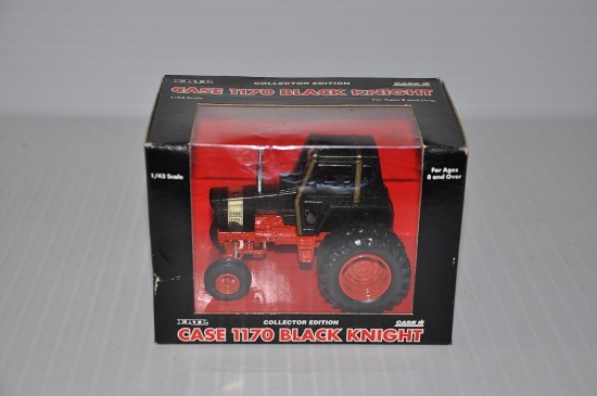 Ertl Case 1170 Black Knight 1/43 scale toy tractor