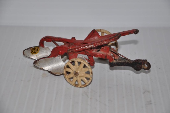 McCormick Deering 2-bottom plow toy