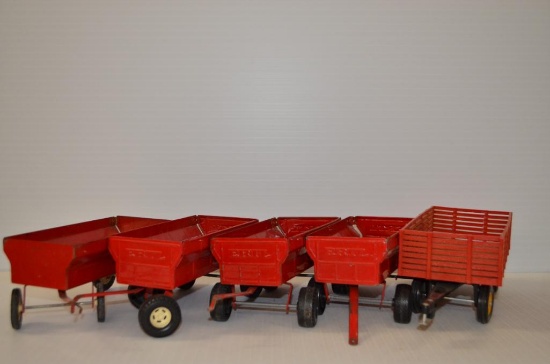 Flat of 1/16 scale Wagons