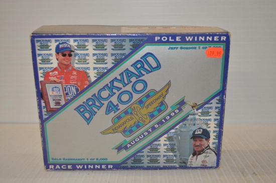 1/24 scale Brickyard 400 Jeff Gordon and Dale Earnhardt Diescast Nascar Cars