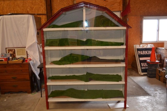 Barn Toy Display Cabinet