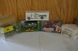 Flat of Die Cast toy banks
