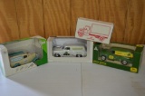 Flat of Die Cast toy banks