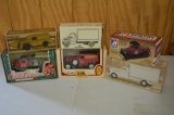 Flat of Die Cast toy banks