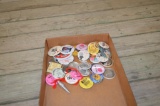Collector buttons of local interest to include Threshers