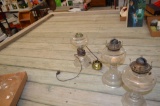 Primitive oil lamps