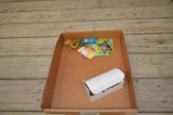 Vintage Matchbox cars, Teenage Mutant Ninja Turtle cards, & Vintage pipe