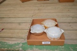 Vintage Pyrex with lids