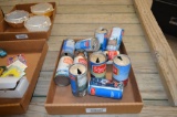 Schmidt Beer cans with hunting scenes