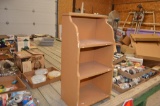 Rustic Childs wooden painted book shelf