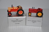 (2) Toy Farmer 1/43 scale toy tractors, sells one money