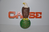 Metal Case display sign w/ eagle
