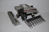 Gleaner R62 1/16 scale toy combine w/ heads