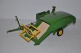 John Deere 1/16 scale pull-type harvester toy