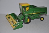 John Deere 6600 combine toy - approx. 1/16 scale