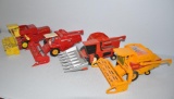 (4) model combine toys