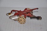 McCormick Deering 2-bottom plow toy
