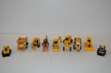 Flat of 1/64th Scale Construction Toys