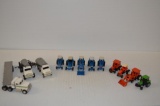 Flat of 1/64th Scale Farm Toys