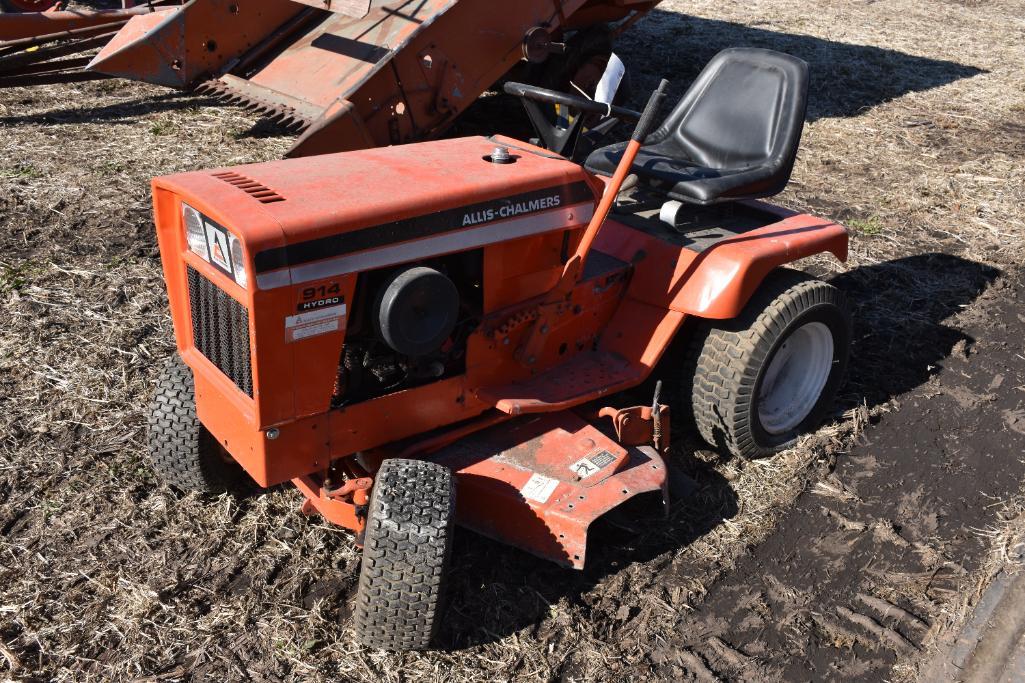 Allis chalmers online riding lawn mower