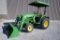 2011 John Deere 3038E MFWD tractor