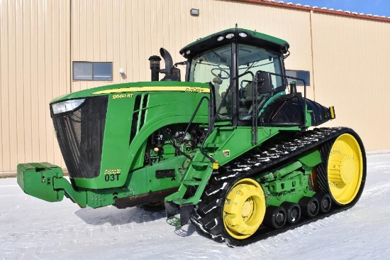 2012 John Deere 9560RT track tractor