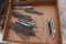 Flat of chisels & punches includes Snap-On & others