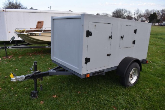 2016 Shop Built 8'X4'X40" camping equipment trailer