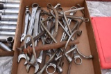 Flat of specialty wrenches as pictured